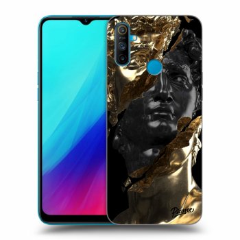 Ovitek za Realme C3 - Gold - Black