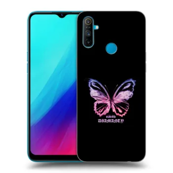 Ovitek za Realme C3 - Diamanty Purple