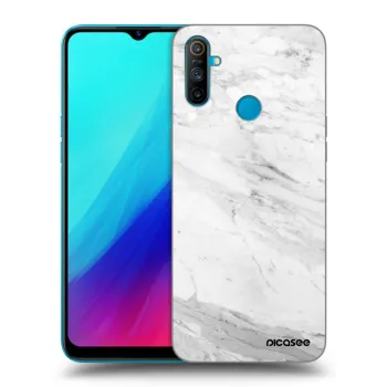 Ovitek za Realme C3 - White marble