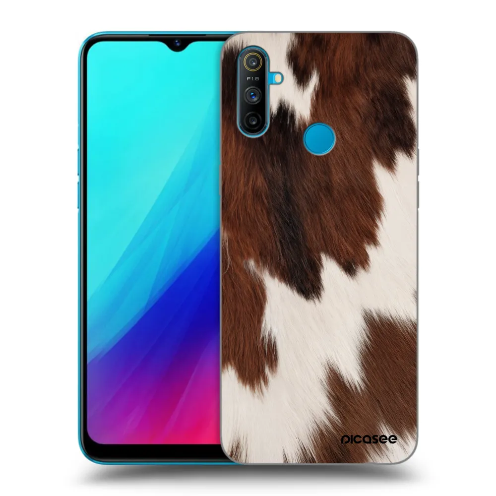 Picasee silikonski črni ovitek za Realme C3 - Rustica