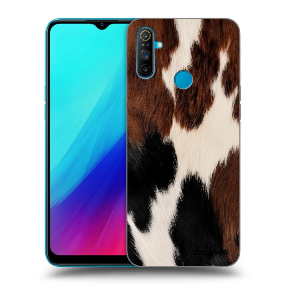 Picasee silikonski črni ovitek za Realme C3 - Rodeo