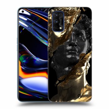 Ovitek za Realme 7 Pro - Gold - Black