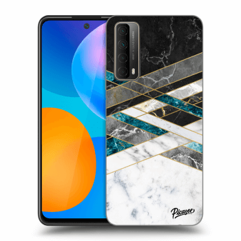 Picasee ULTIMATE CASE za Huawei P Smart 2021 - Black & White geometry