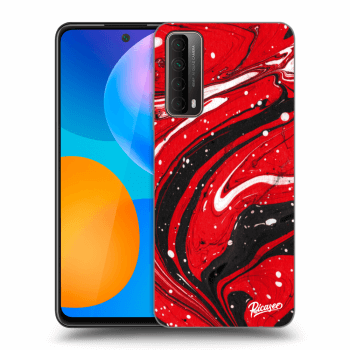 Picasee ULTIMATE CASE za Huawei P Smart 2021 - Red black