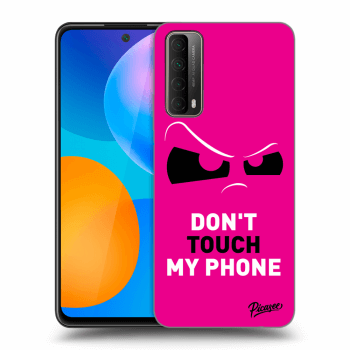 Ovitek za Huawei P Smart 2021 - Cloudy Eye - Pink
