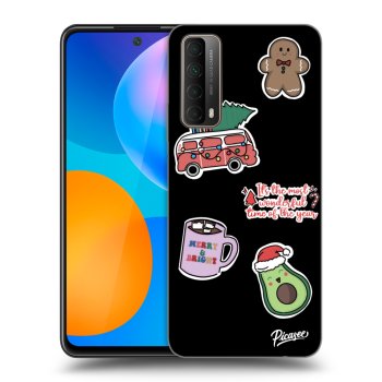 Ovitek za Huawei P Smart 2021 - Christmas Stickers