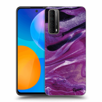 Ovitek za Huawei P Smart 2021 - Purple glitter