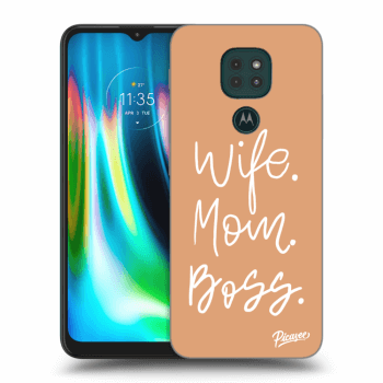 Ovitek za Motorola Moto G9 Play - Boss Mama