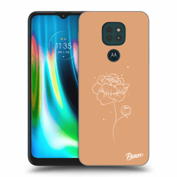 Ovitek za Motorola Moto G9 Play - Peonies