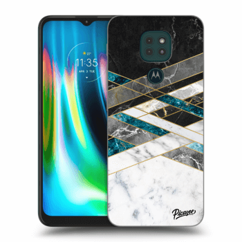 Ovitek za Motorola Moto G9 Play - Black & White geometry