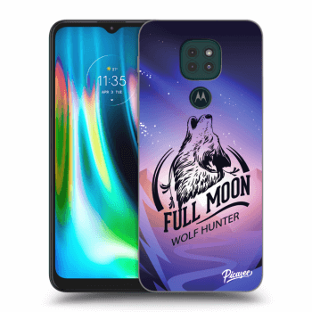 Picasee silikonski prozorni ovitek za Motorola Moto G9 Play - Wolf