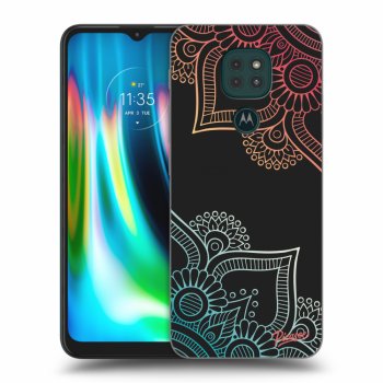 Ovitek za Motorola Moto G9 Play - Flowers pattern