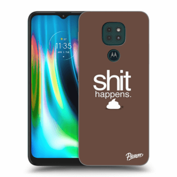 Ovitek za Motorola Moto G9 Play - Shit happens