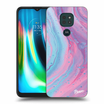 Ovitek za Motorola Moto G9 Play - Pink liquid