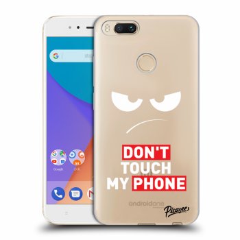 Ovitek za Xiaomi Mi A1 Global - Angry Eyes - Transparent