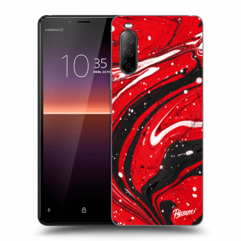 Ovitek za Sony Xperia 10 II - Red black