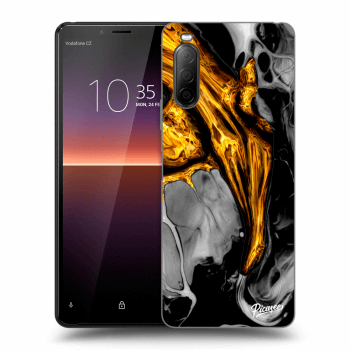 Ovitek za Sony Xperia 10 II - Black Gold