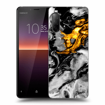 Ovitek za Sony Xperia 10 II - Black Gold 2