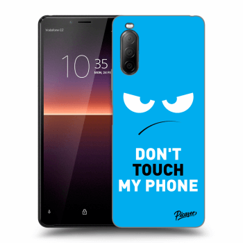 Ovitek za Sony Xperia 10 II - Angry Eyes - Blue