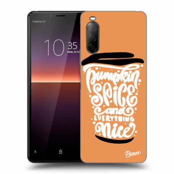 Ovitek za Sony Xperia 10 II - Pumpkin coffee