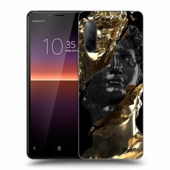 Ovitek za Sony Xperia 10 II - Gold - Black