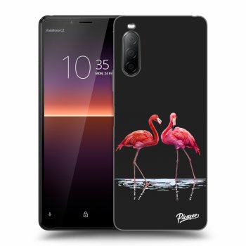 Ovitek za Sony Xperia 10 II - Flamingos couple