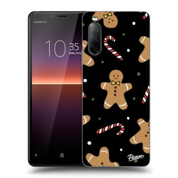 Picasee silikonski črni ovitek za Sony Xperia 10 II - Gingerbread