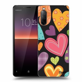 Ovitek za Sony Xperia 10 II - Colored heart