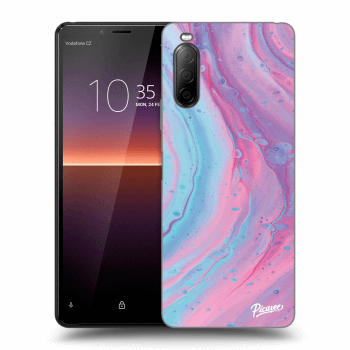 Ovitek za Sony Xperia 10 II - Pink liquid