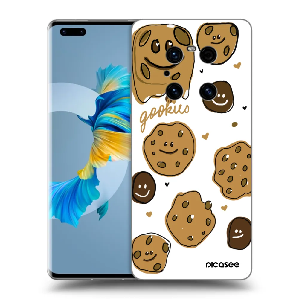 Picasee silikonski črni ovitek za Huawei Mate 40 Pro - Gookies