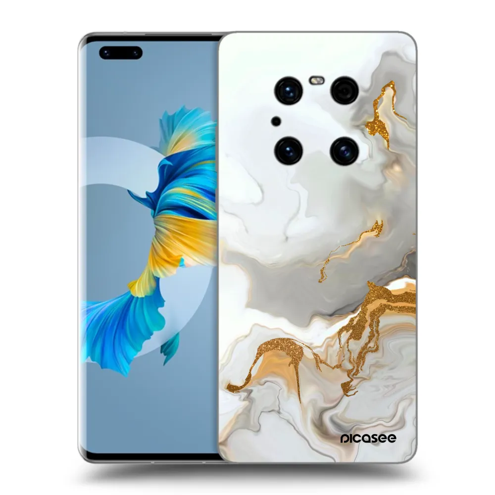 Picasee silikonski črni ovitek za Huawei Mate 40 Pro - Her