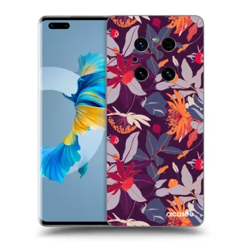 Ovitek za Huawei Mate 40 Pro - Purple Leaf