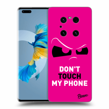 Ovitek za Huawei Mate 40 Pro - Cloudy Eye - Pink