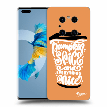 Ovitek za Huawei Mate 40 Pro - Pumpkin coffee