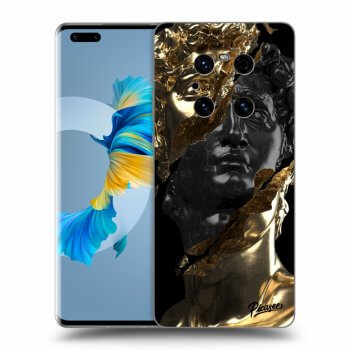 Ovitek za Huawei Mate 40 Pro - Gold - Black