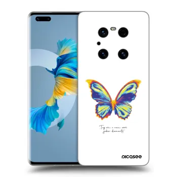 Ovitek za Huawei Mate 40 Pro - Diamanty White