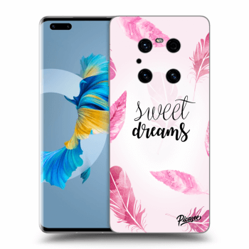 Picasee silikonski prozorni ovitek za Huawei Mate 40 Pro - Sweet dreams