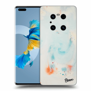 Picasee silikonski prozorni ovitek za Huawei Mate 40 Pro - Splash