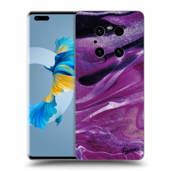 Ovitek za Huawei Mate 40 Pro - Purple glitter