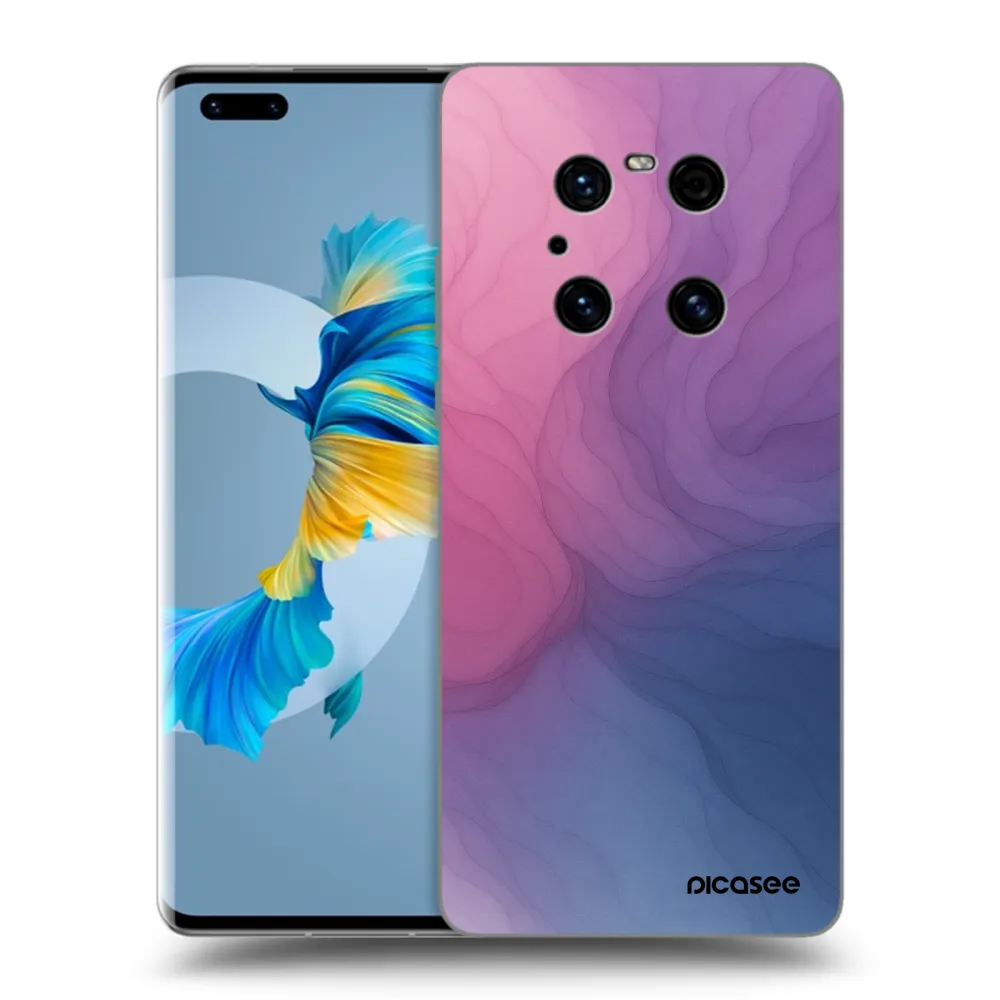Picasee silikonski črni ovitek za Huawei Mate 40 Pro - Silk