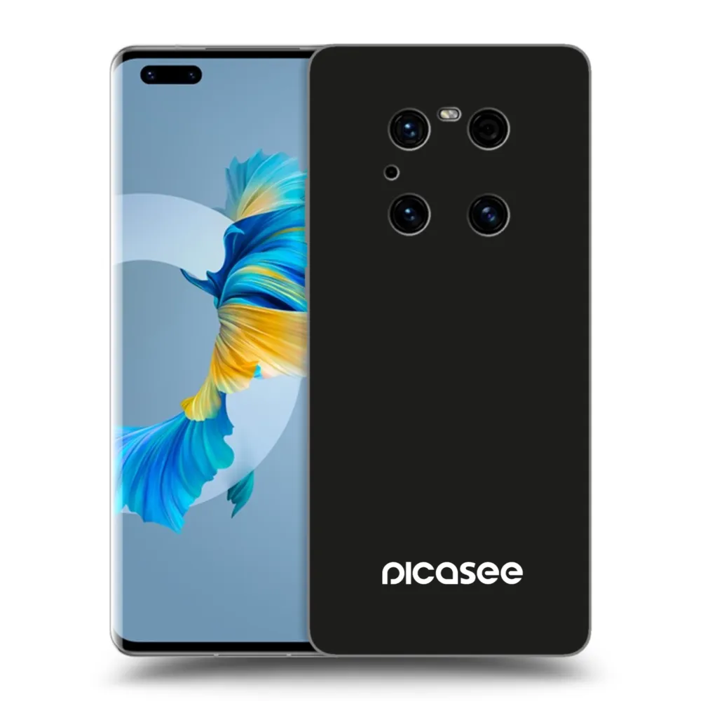 Picasee silikonski črni ovitek za Huawei Mate 40 Pro - Picasee