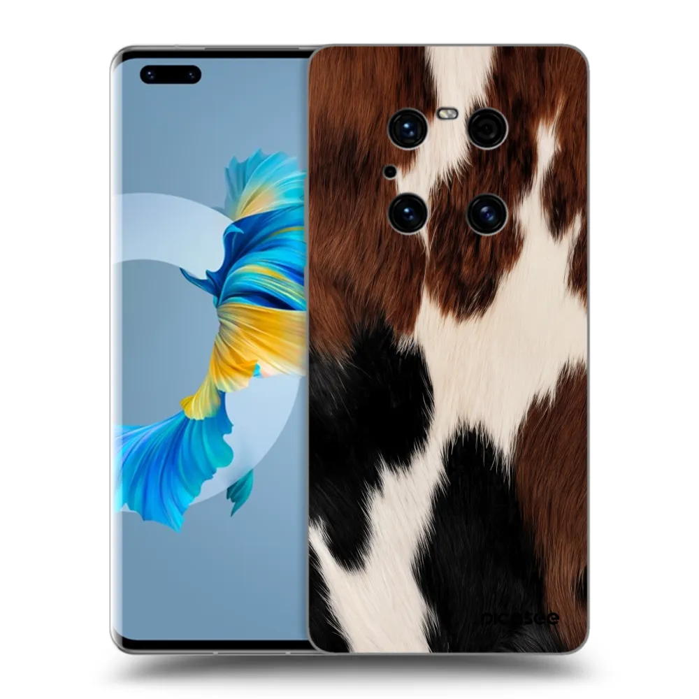 Picasee silikonski črni ovitek za Huawei Mate 40 Pro - Rodeo