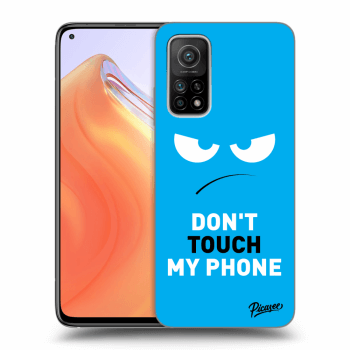 Ovitek za Xiaomi Mi 10T - Angry Eyes - Blue