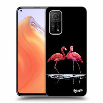 Ovitek za Xiaomi Mi 10T - Flamingos couple