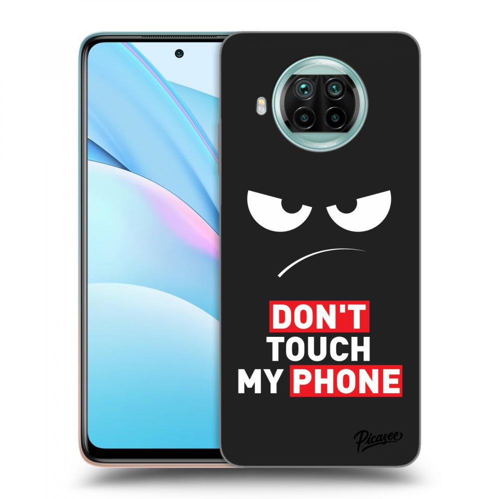 Picasee silikonski črni ovitek za Xiaomi Mi 10T Lite - Angry Eyes - Transparent