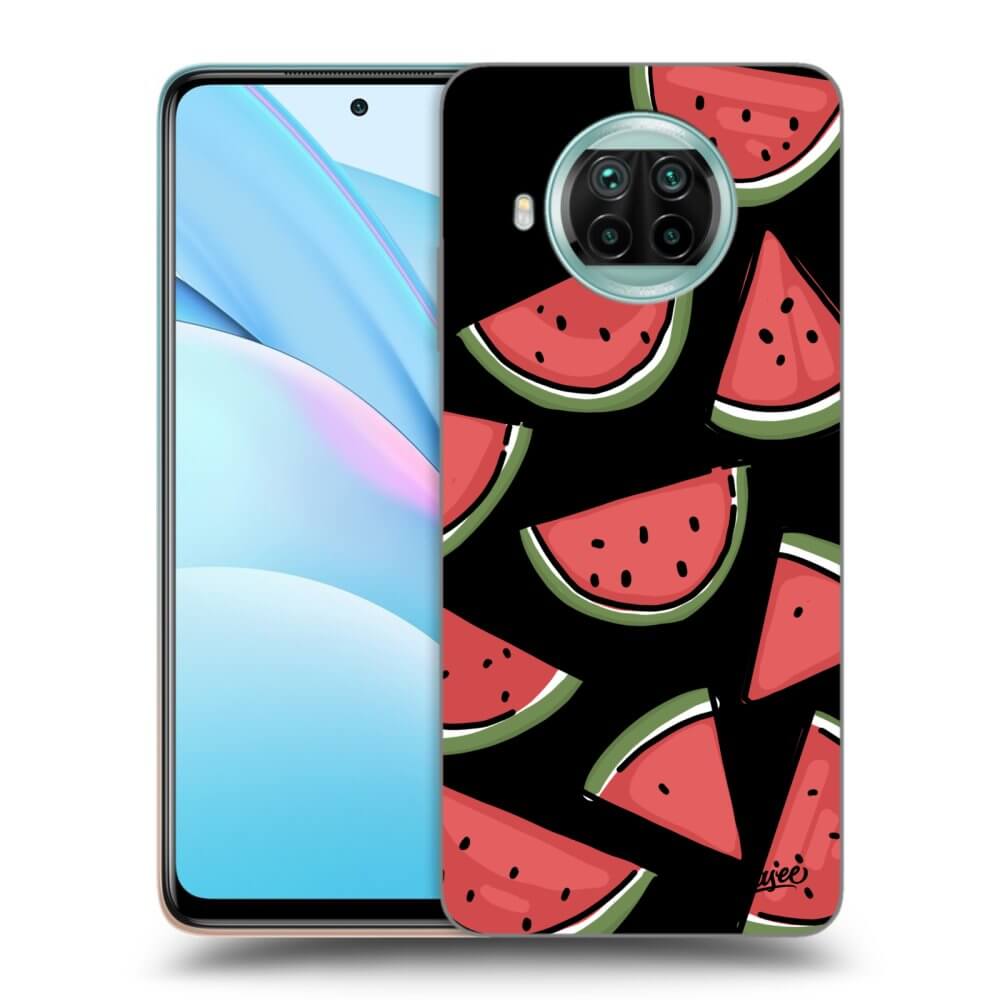 Picasee silikonski črni ovitek za Xiaomi Mi 10T Lite - Melone