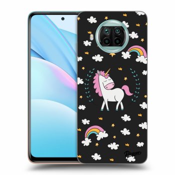 Picasee silikonski črni ovitek za Xiaomi Mi 10T Lite - Unicorn star heaven