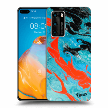 Ovitek za Huawei P40 - Blue Magma