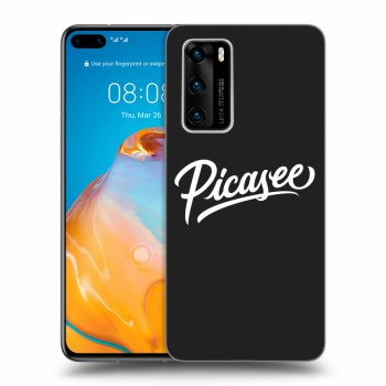 Picasee silikonski črni ovitek za Huawei P40 - Picasee - White