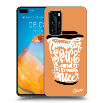 Ovitek za Huawei P40 - Pumpkin coffee